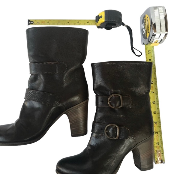 Fiorentini + Baker chocolate brown leather boot in size 38 1/2 - Picture 4 of 10